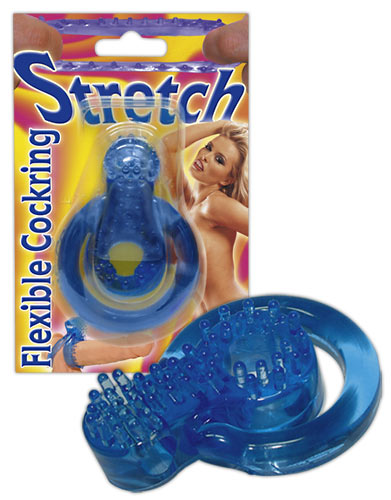 Stretch Flexible Cockring Blå Billede af Stretch Flexible Cockring Blå